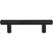 Jeffrey Alexander 96 mm Center-to-Center Matte Black Key West Cabinet Bar Pull 146MB - alternate 7